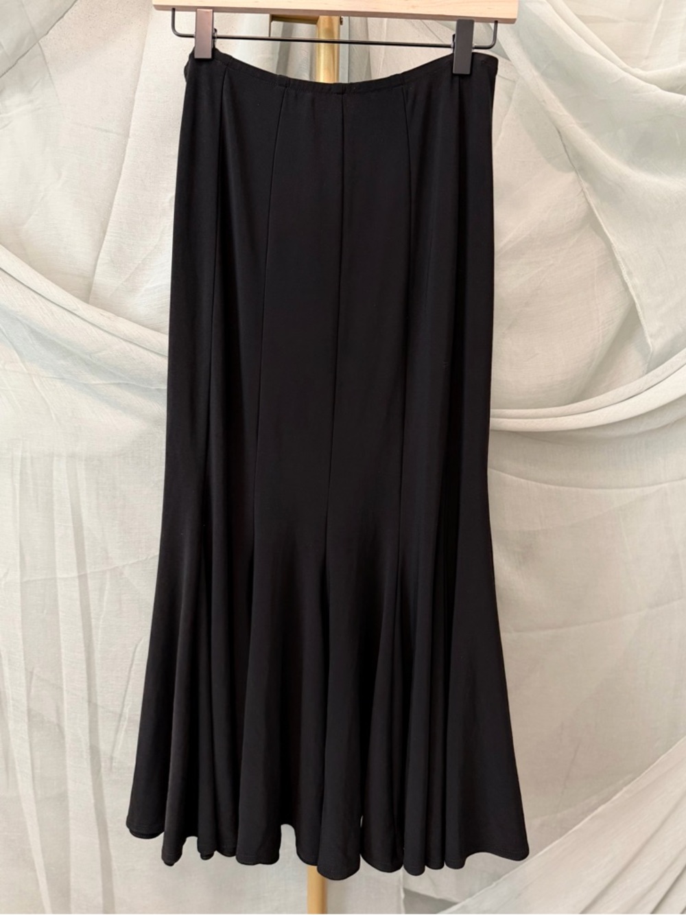 Joseph Ribkoff Elegant Black A-Line Skirt